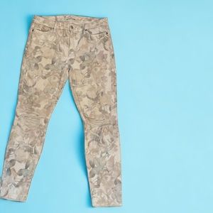 7 For All Mankind Camo Patterned Jeans
